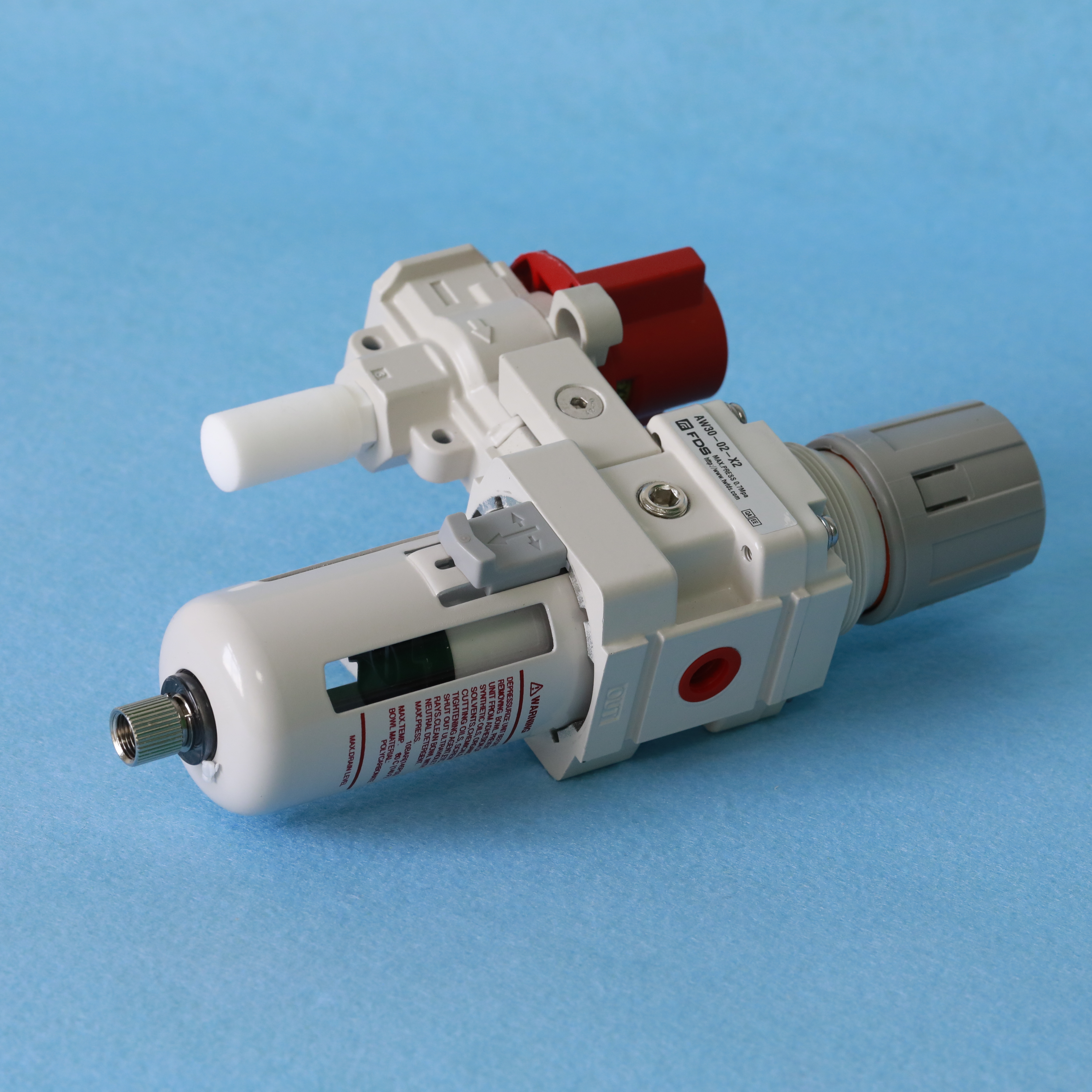 FDS AW-B Series Modular Filter Pressure Reducing Valve - Integrated Design, Substitute for SMC