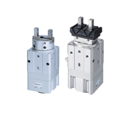 Rotary Gripper, MRHQ Series, Substitute for SMC Pneumatics