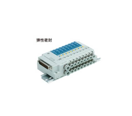 富达仕/fds 4通电磁阀/盒型集装式 SJ1000.2000.3000.4000 平替SMC气动