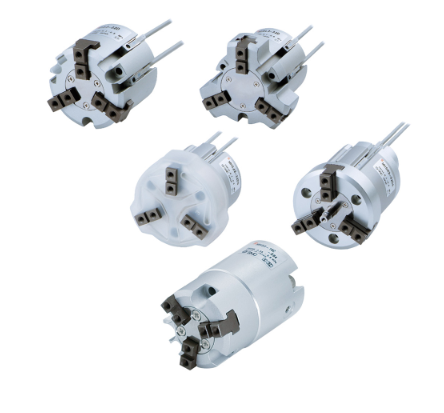 Air Grippers, MHS3 Series, Substitute for SMC pneumatics