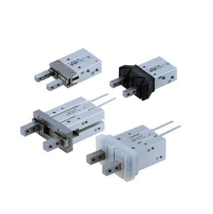 Air Grippers, MHZ2/MHZA2 Series, Substitute for SMC Pneumatics